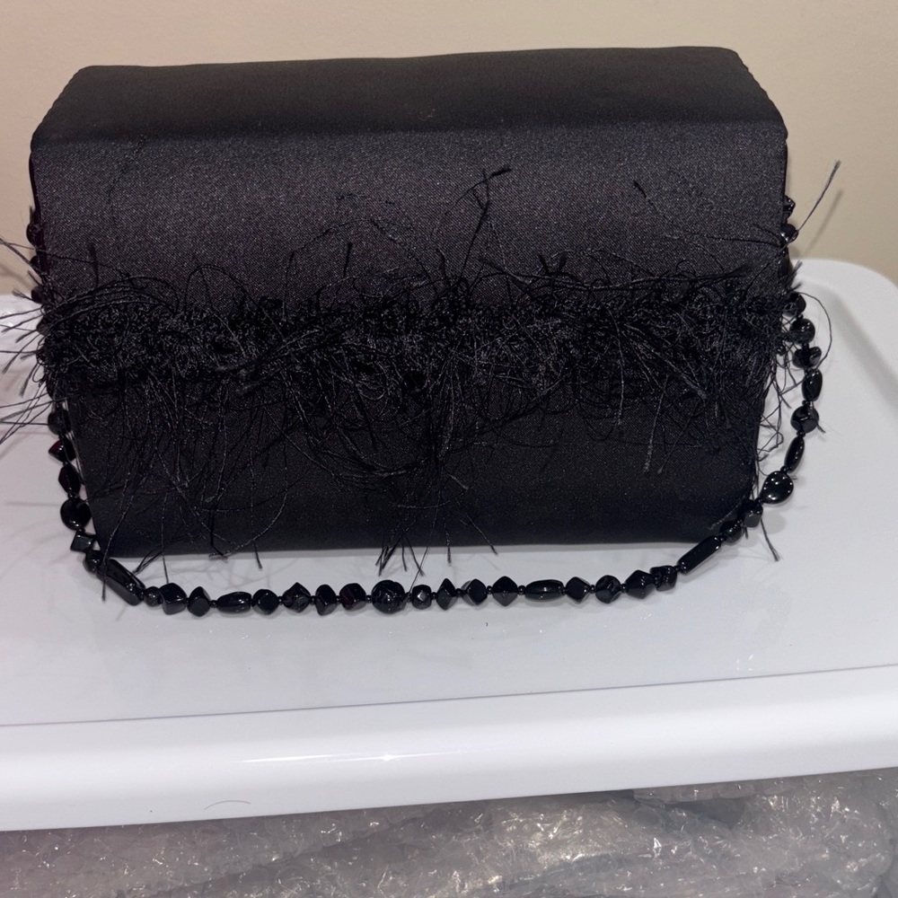 Elegant Black Evening Clutch